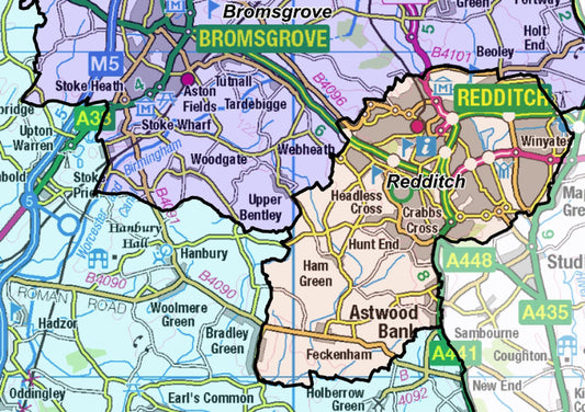 County and District Maps - Digital Download