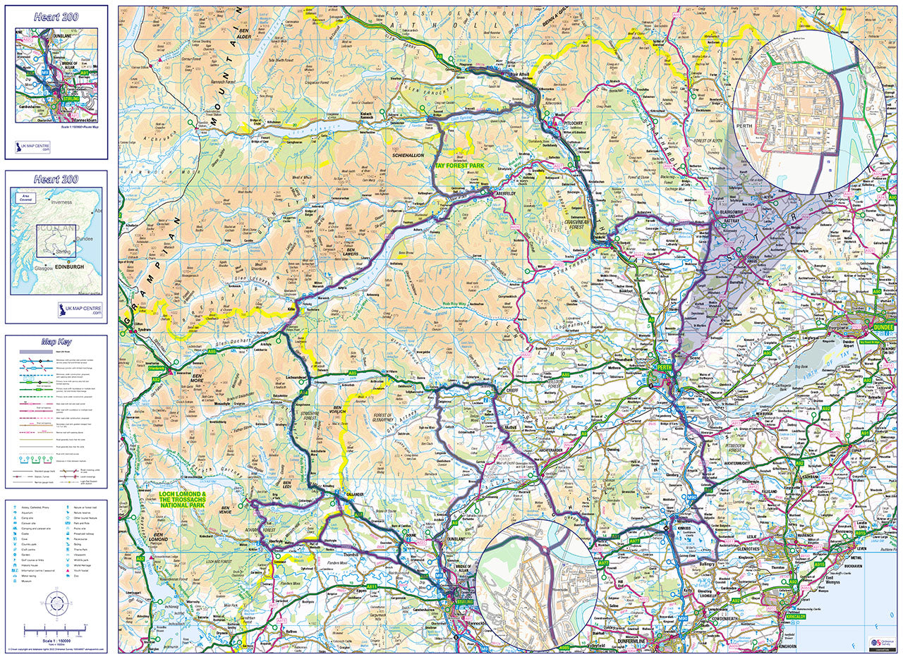 Heart 200 Route Map - Digital Download
