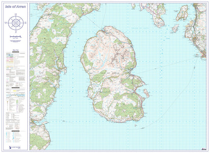 Isle of Arran Map - Digital Download