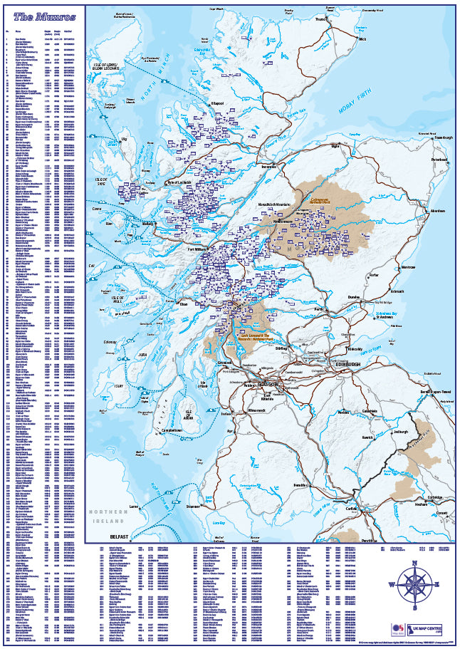 Munros Map