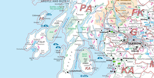 Postcode Area 2 - Scotland - Digital Download