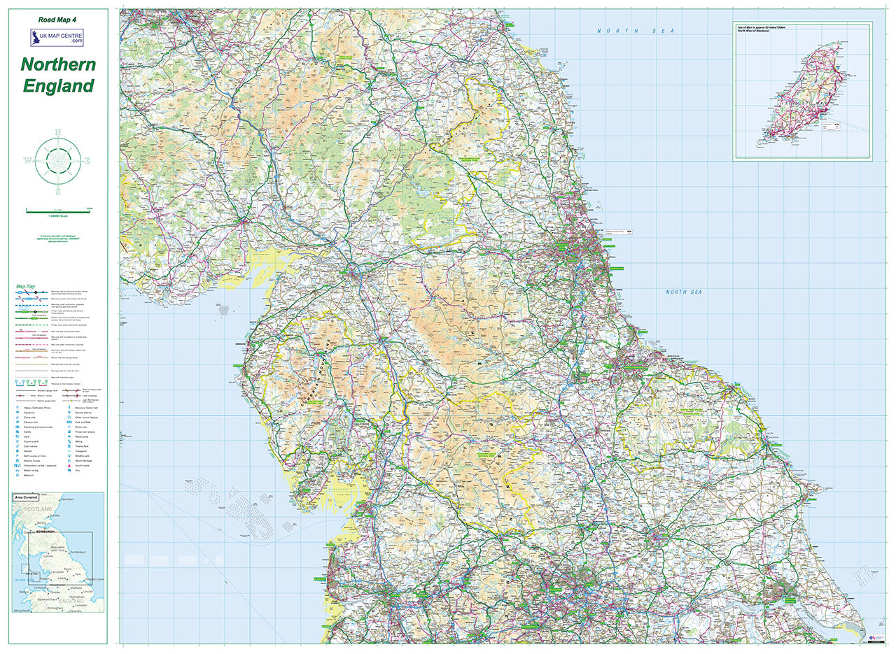 Road Map 4 - Northern England - Digital Download