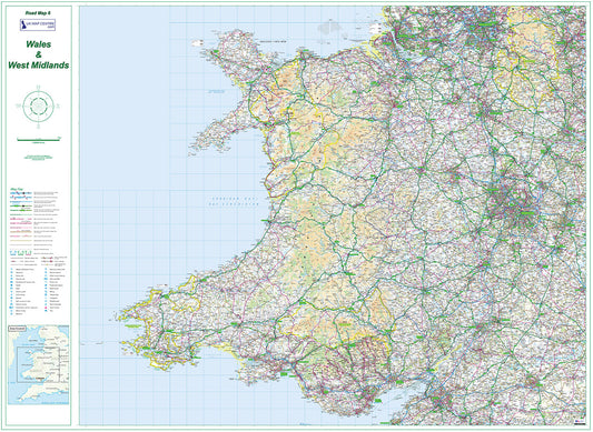 Road Map 6 - Wales & West Midlands - Digital Download