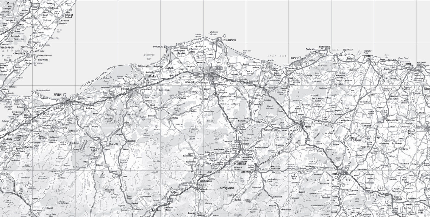 Road Map 1 - Northern Scotland, Orkney & Shetland - Digital Download