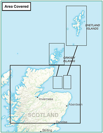 Road Map 1 - Northern Scotland, Orkney & Shetland - Digital Download