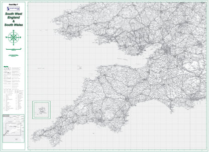 Road Map 7 - South West England and South Wales - Digital Download