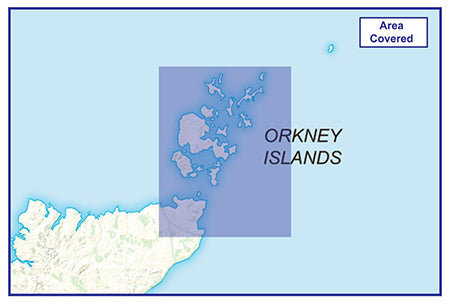 Orkney Islands Map - Digital Download