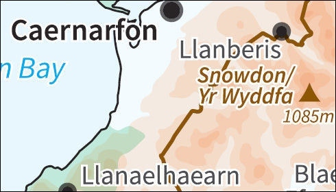 Relief Map 5 - Wales - Digital Download