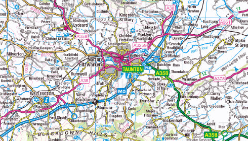 Road Map 7 - South West England and South Wales - Digital Download