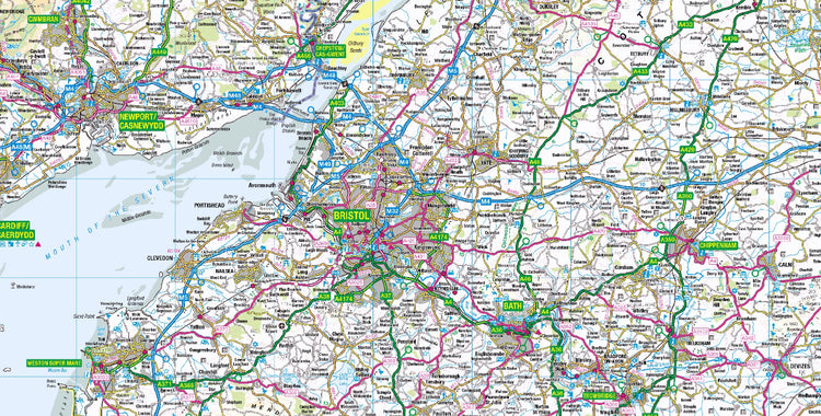 Custom OS Road Map Plots – ukmaps.co.uk