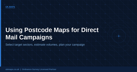 Using Postcode Maps for Direct Mail Campaigns