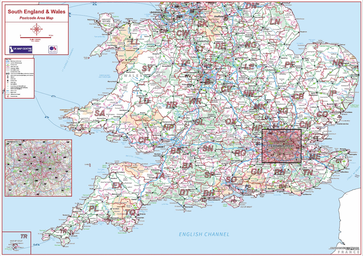 Postcode Overview Collections – ukmaps.co.uk