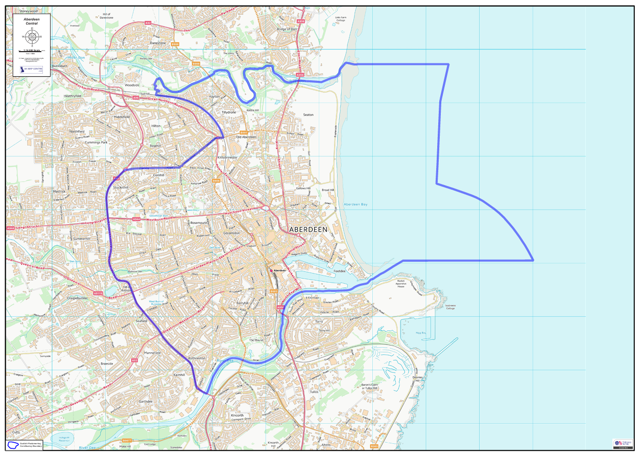 Scottish Parliament Constituency Maps
