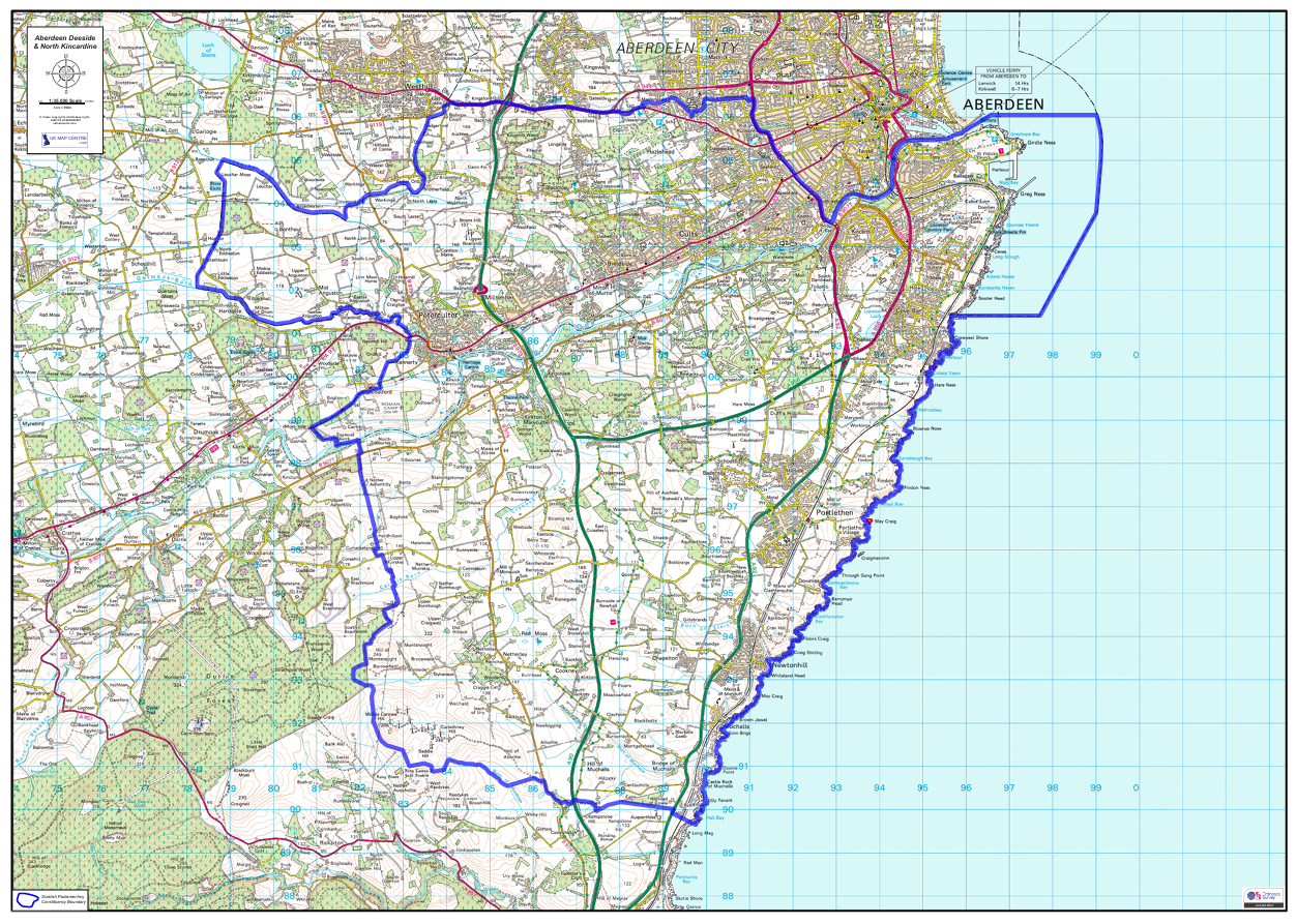 Scottish Parliament Constituency Maps