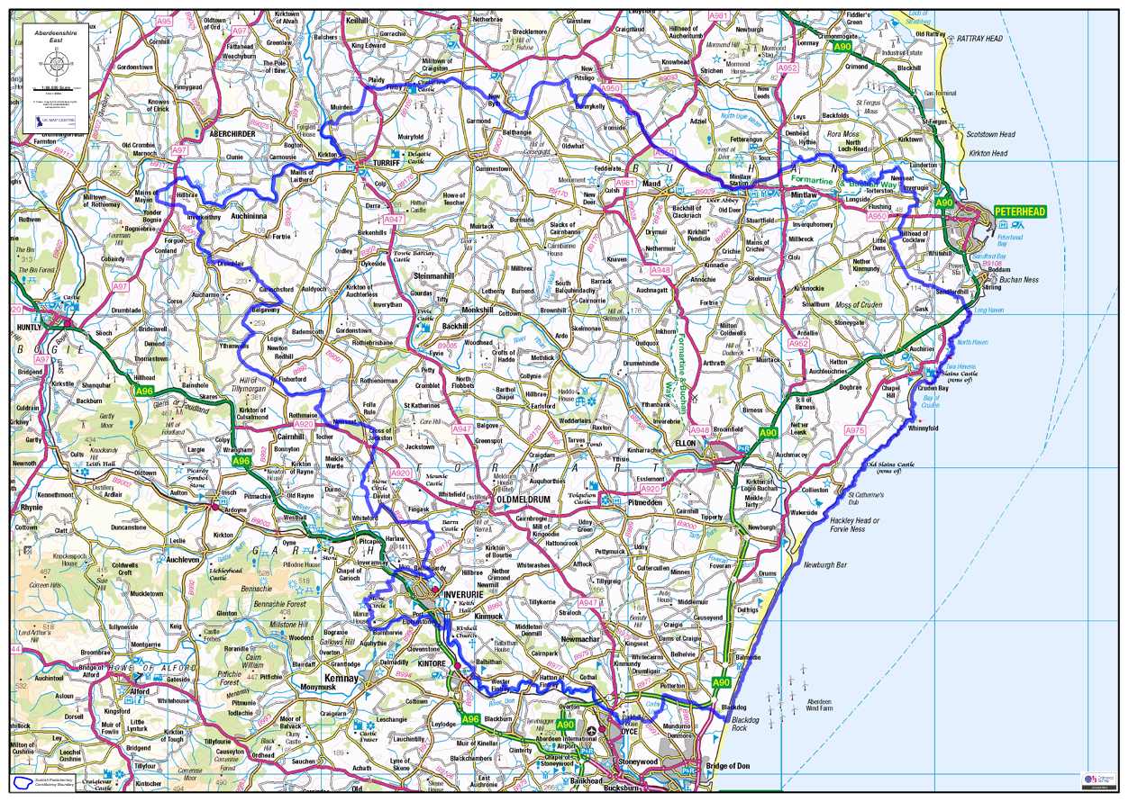 Scottish Parliament Constituency Maps