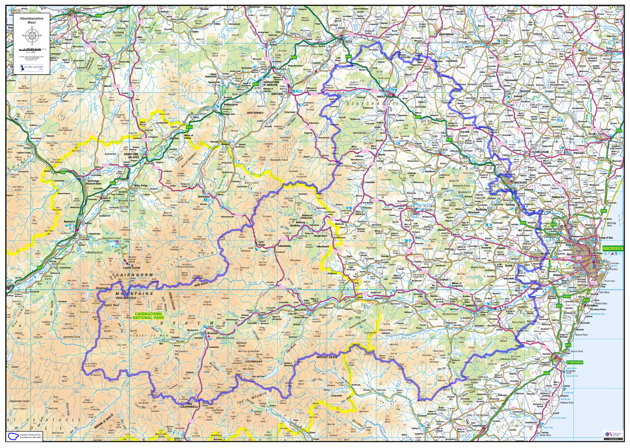 Scottish Parliament Constituency Maps