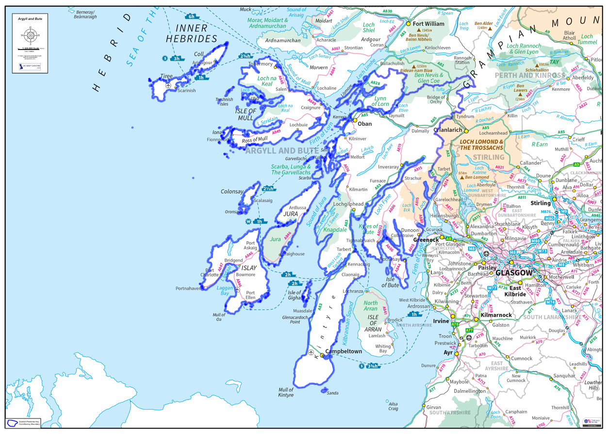 Scottish Parliament Constituency Maps