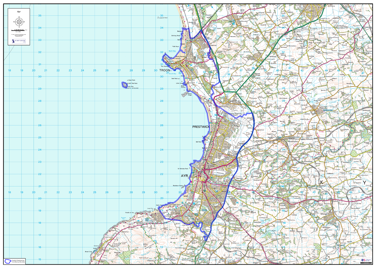 Scottish Parliament Constituency Maps