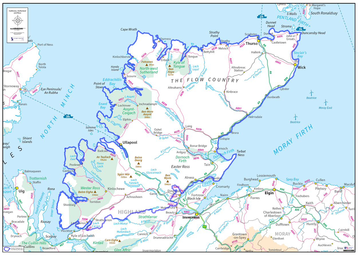 Scottish Parliament Constituency Maps