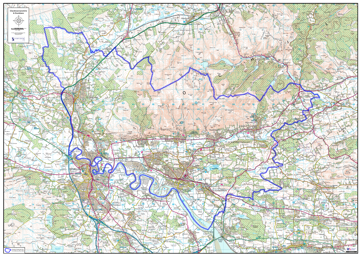 Scottish Parliament Constituency Maps