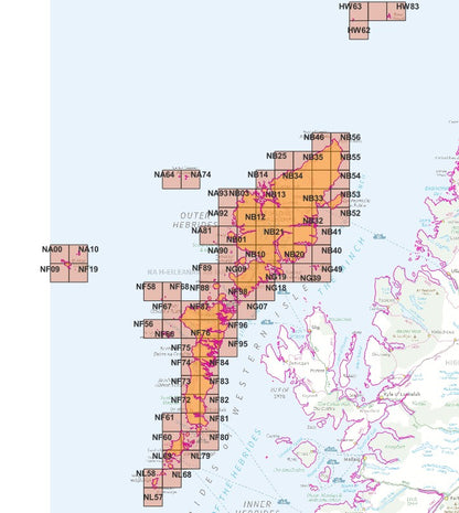 Comhairle nan Eilean Siar - OS Map Tiles