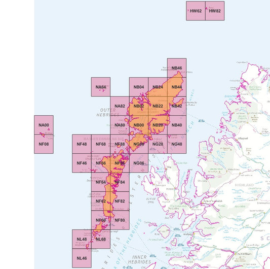 Comhairle nan Eilean Siar - OS Map Tiles