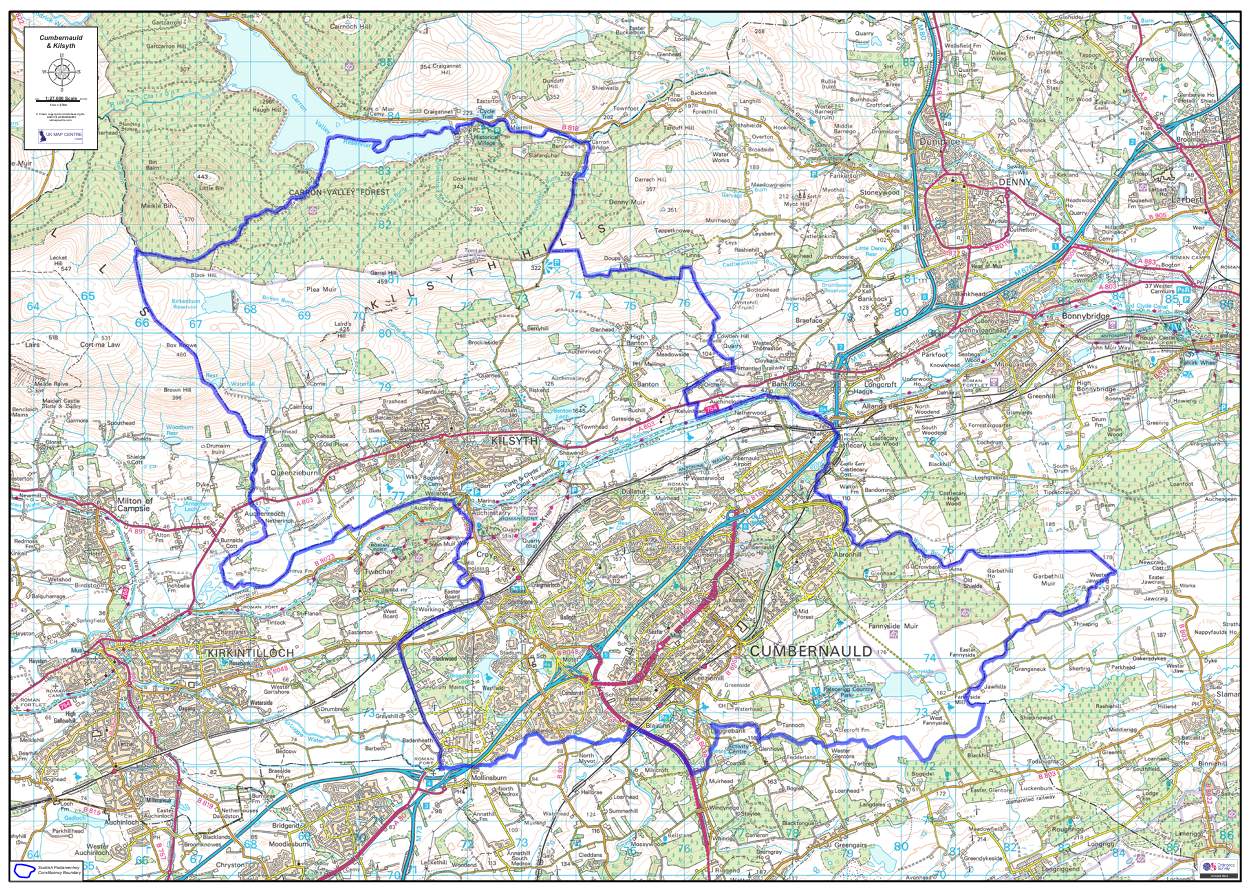 Scottish Parliament Constituency Maps
