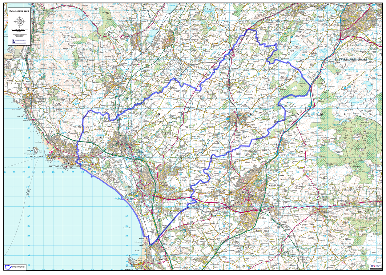 Scottish Parliament Constituency Maps