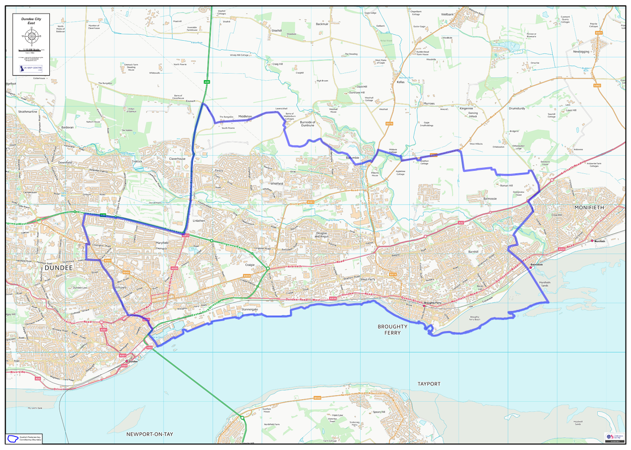 Scottish Parliament Constituency Maps