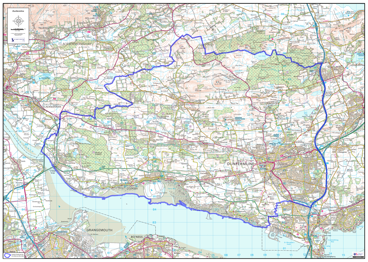 Scottish Parliament Constituency Maps