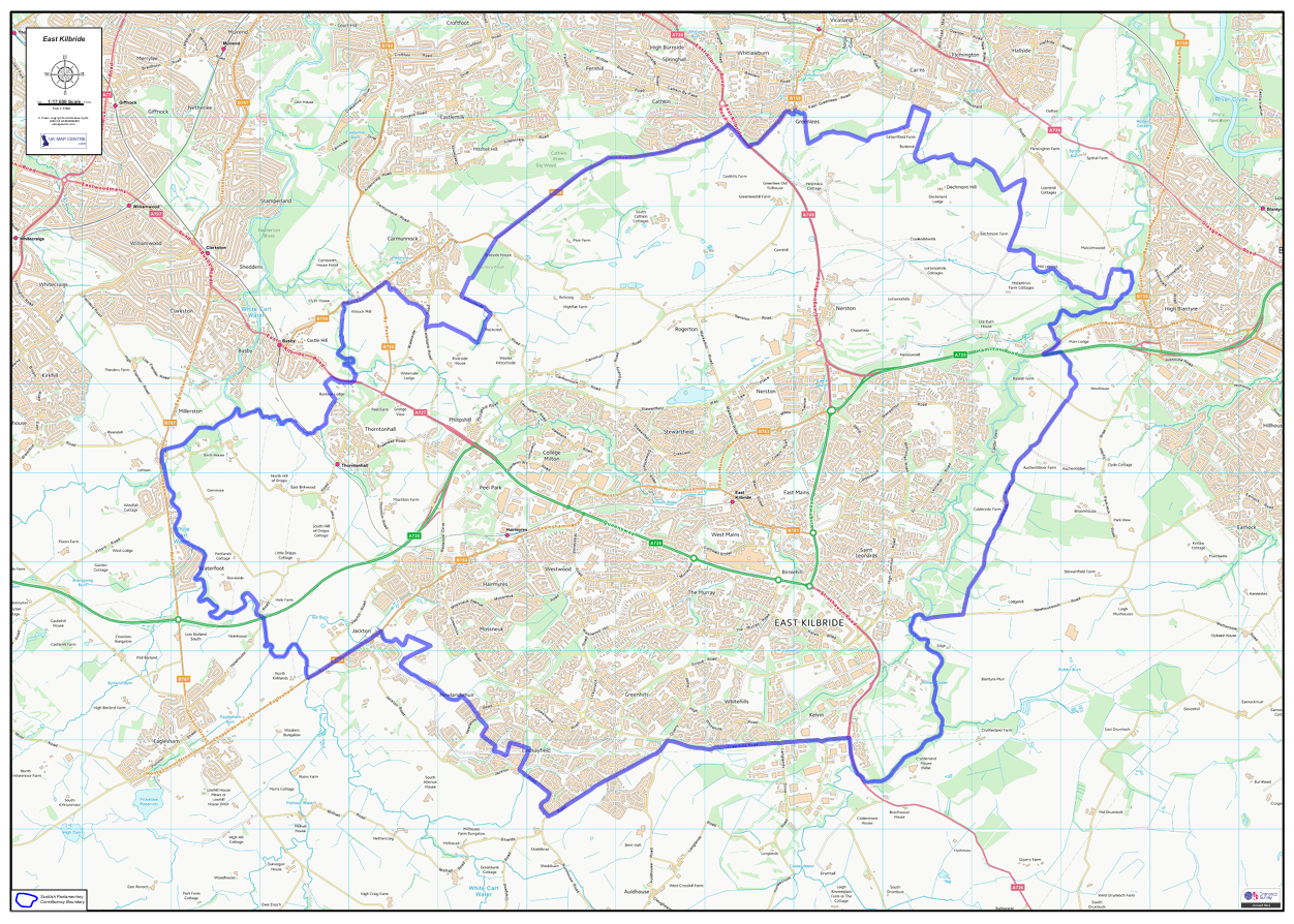 Scottish Parliament Constituency Maps