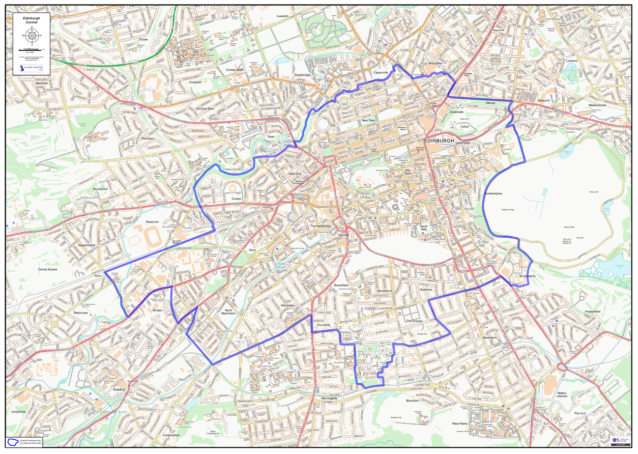 Scottish Parliament Constituency Maps