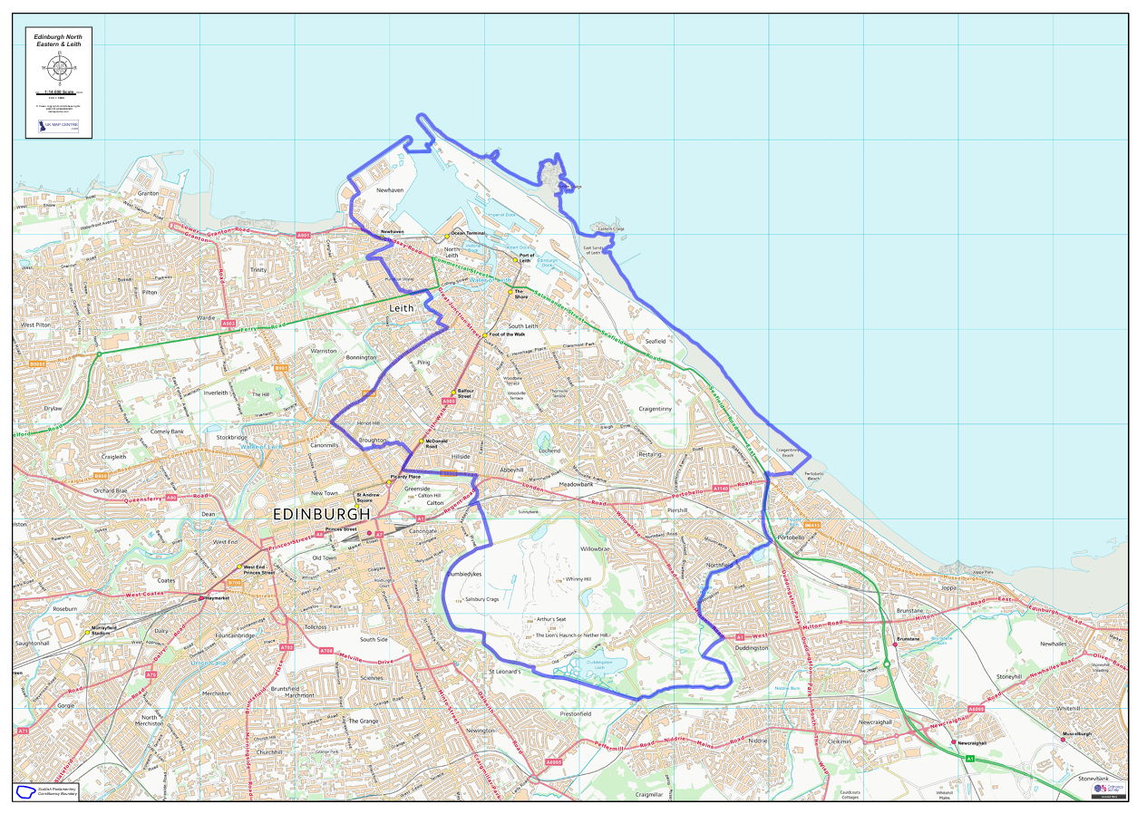Scottish Parliament Constituency Maps