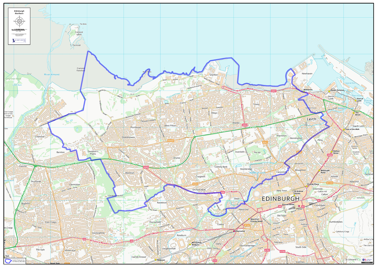 Scottish Parliament Constituency Maps