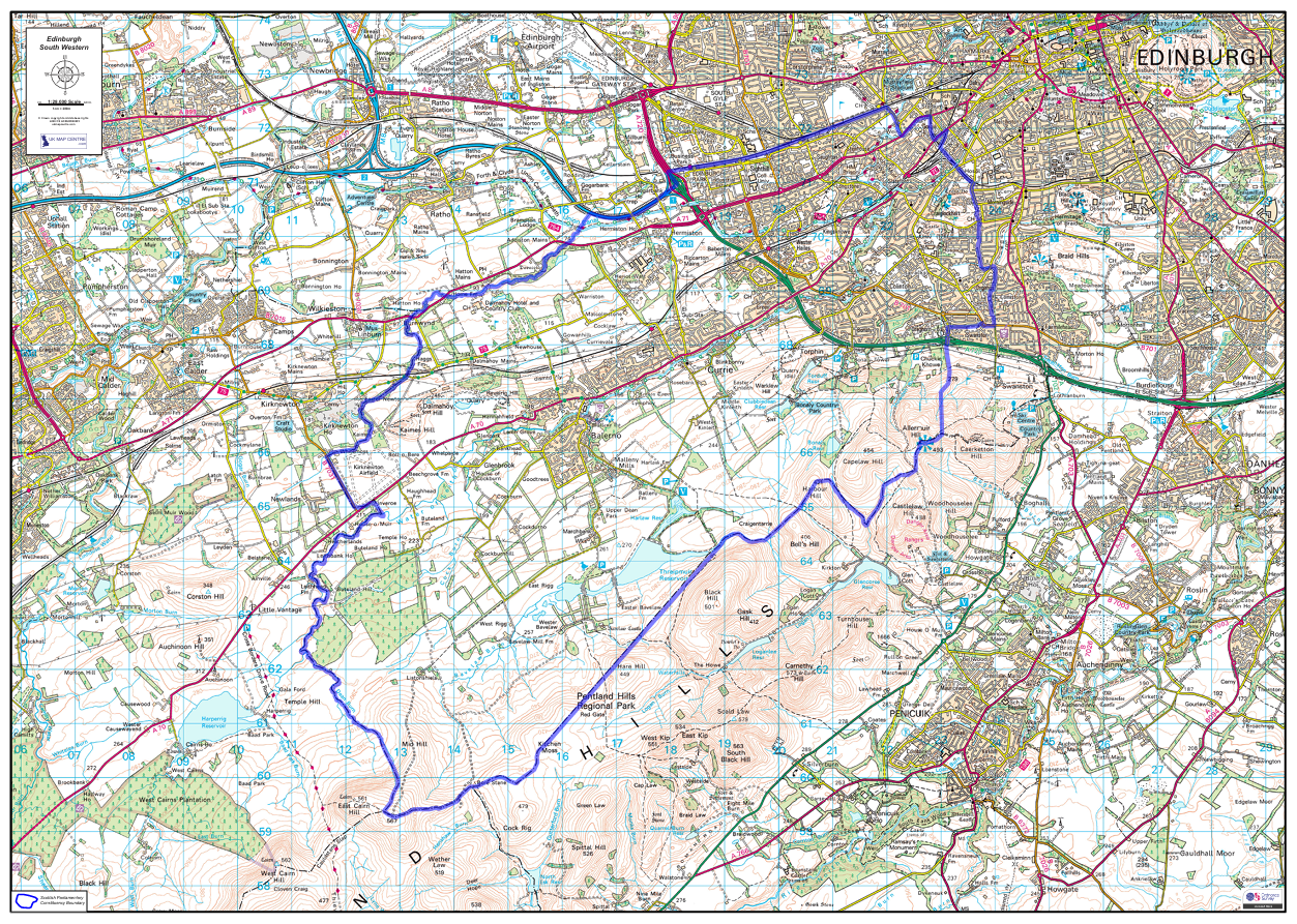 Scottish Parliament Constituency Maps