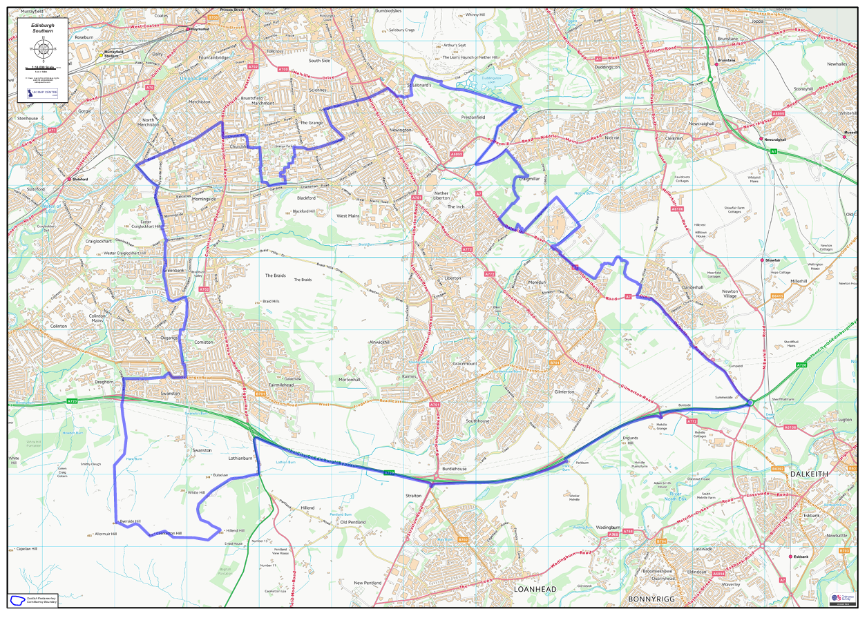 Scottish Parliament Constituency Maps