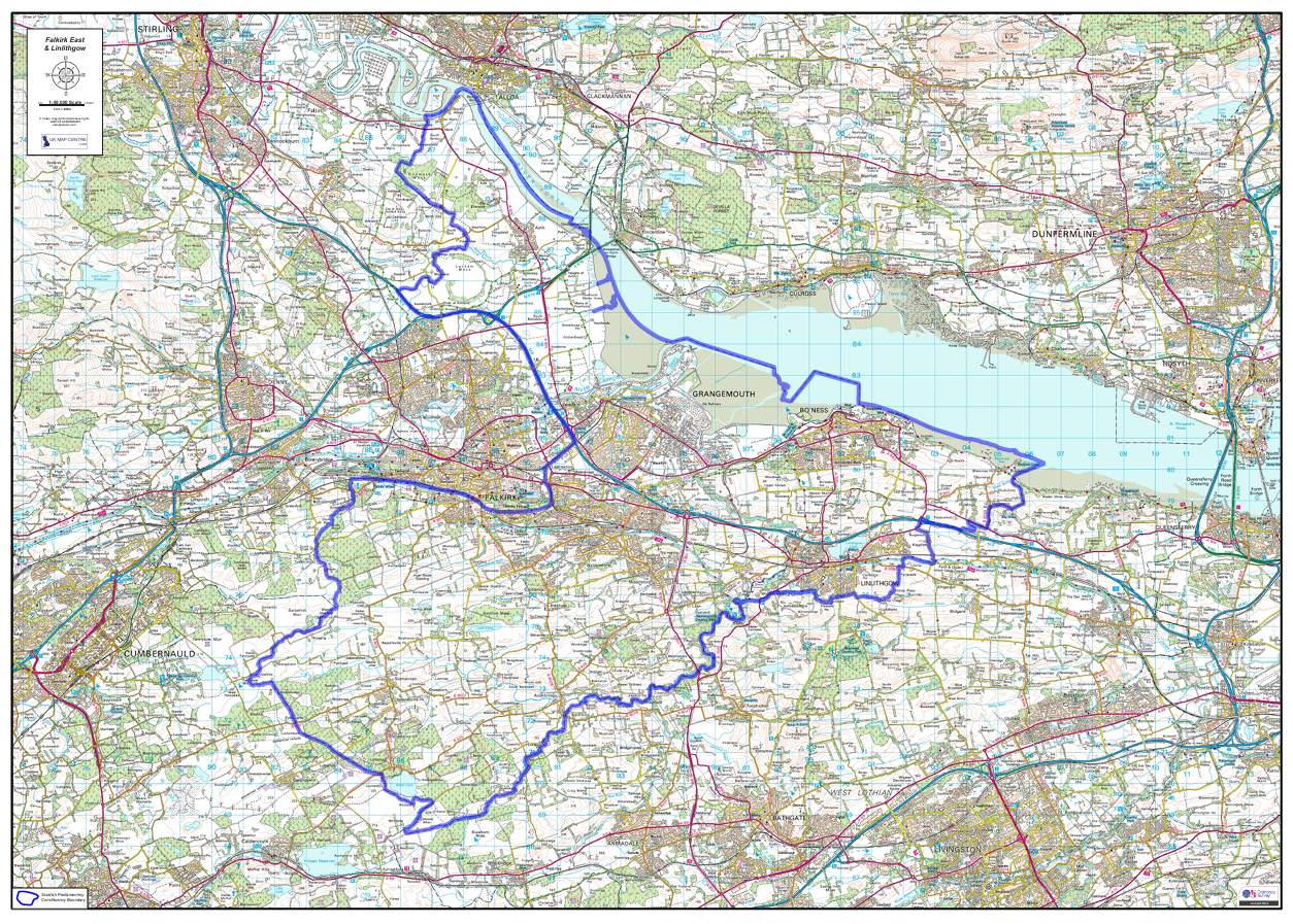 Scottish Parliament Constituency Maps