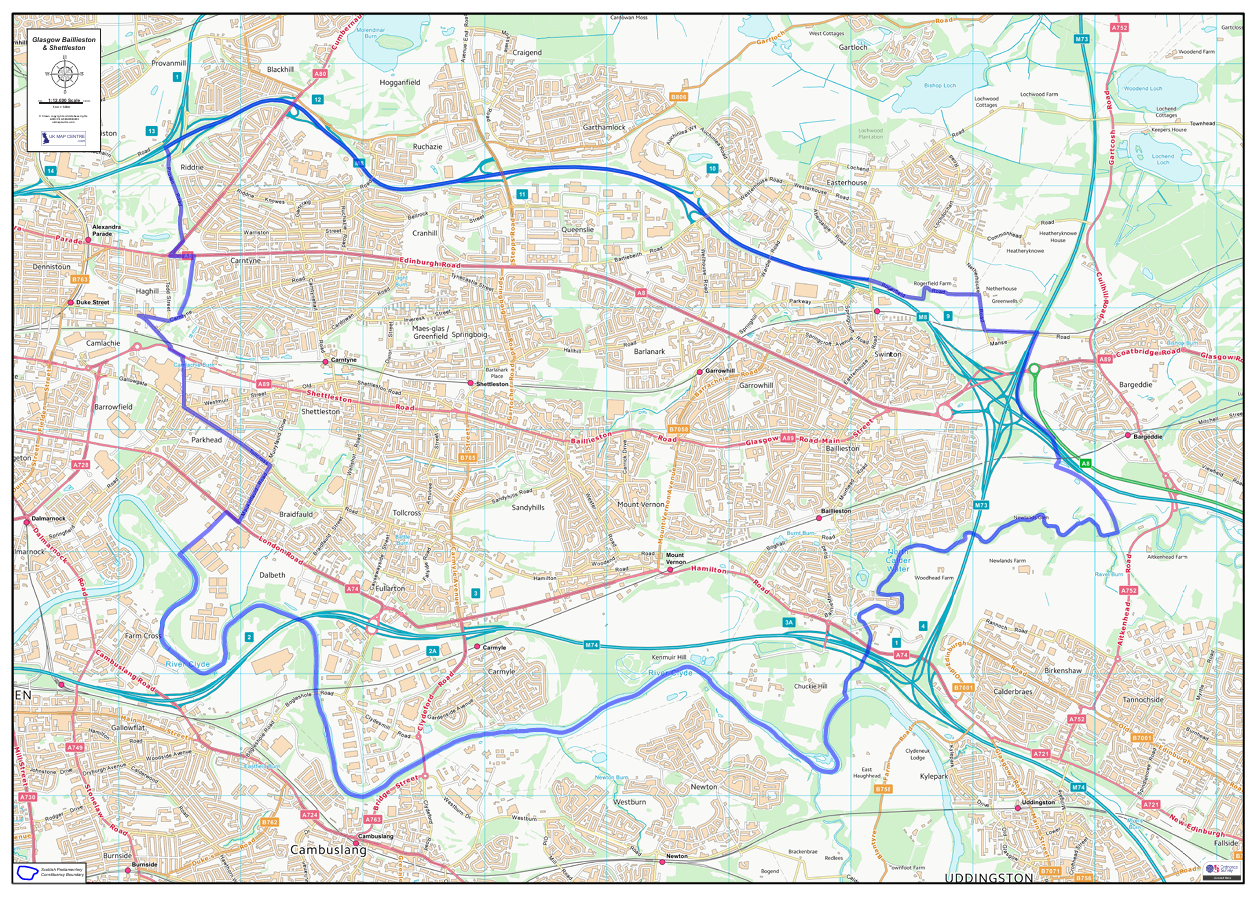 Scottish Parliament Constituency Maps