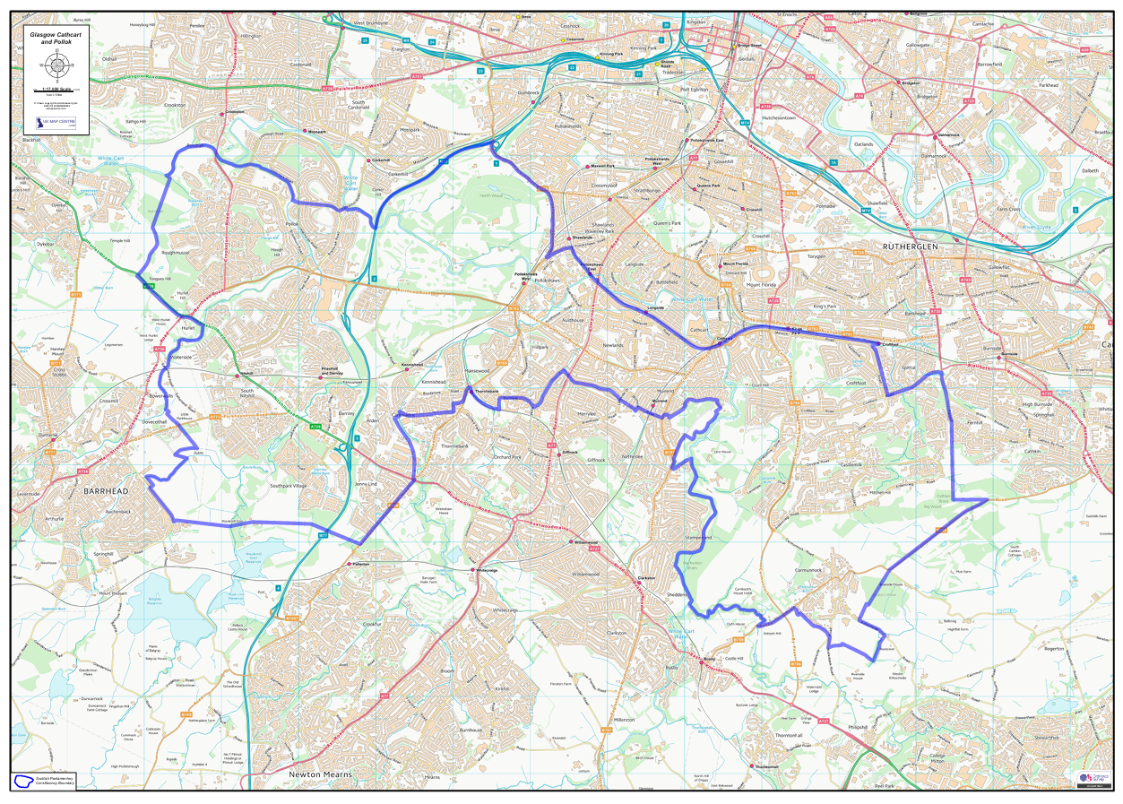 Scottish Parliament Constituency Maps