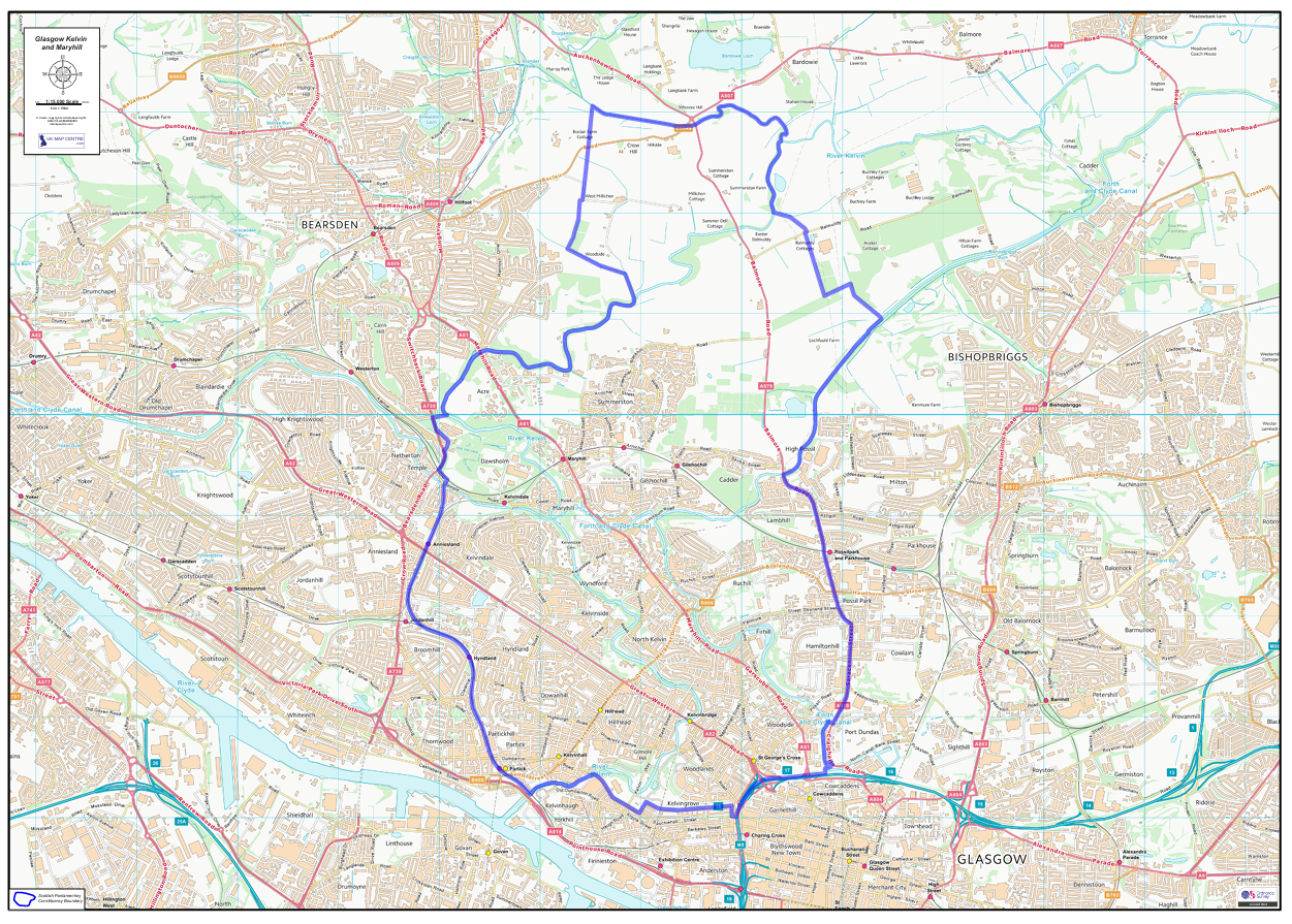 Scottish Parliament Constituency Maps
