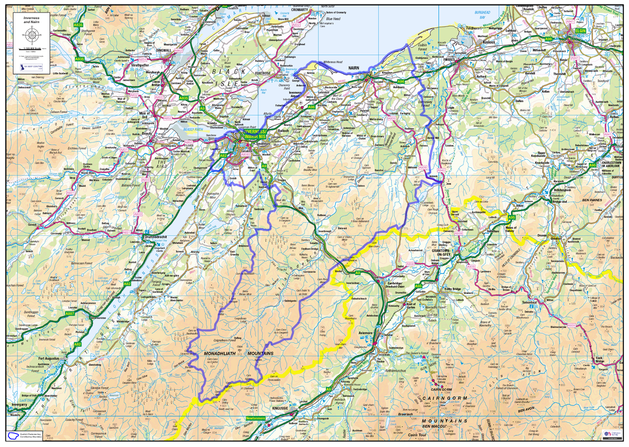 Scottish Parliament Constituency Maps