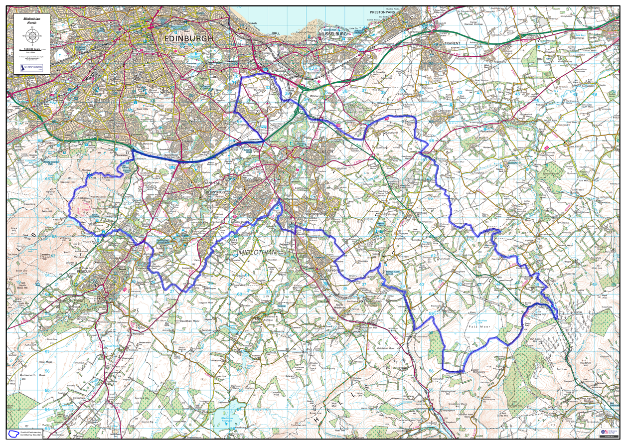 Scottish Parliament Constituency Maps