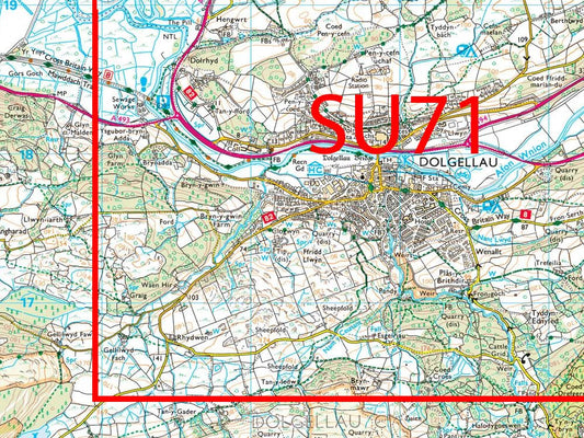 OS 25k Raster Tiles by UK County & Shire (1:25,000 Ordnance Survey GeoTIFF Maps)