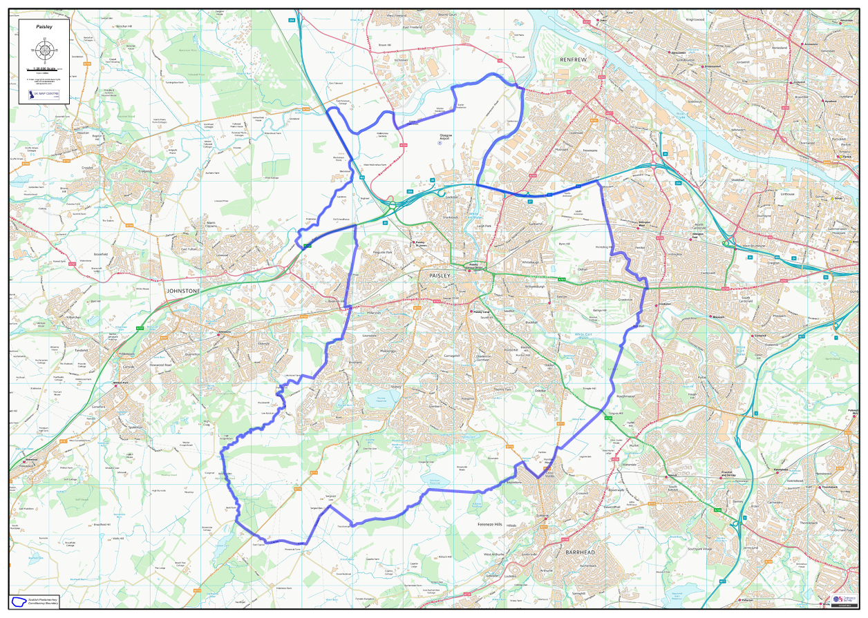 Scottish Parliament Constituency Maps