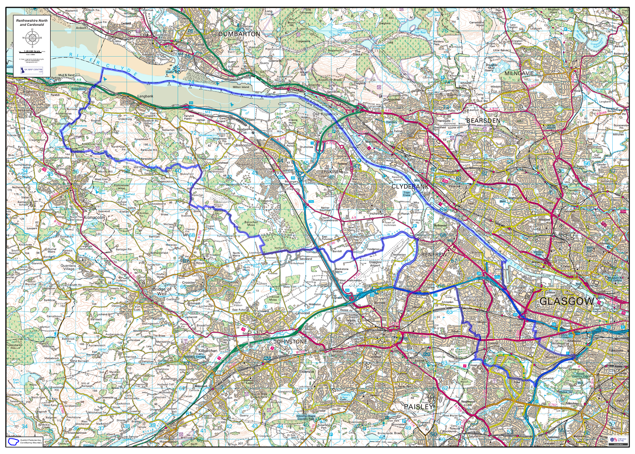 Scottish Parliament Constituency Maps