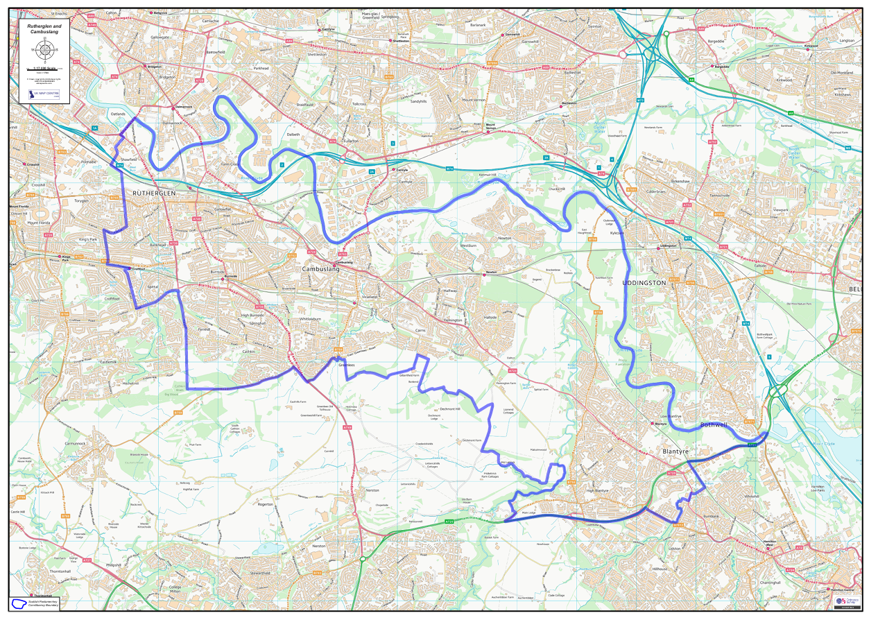 Scottish Parliament Constituency Maps