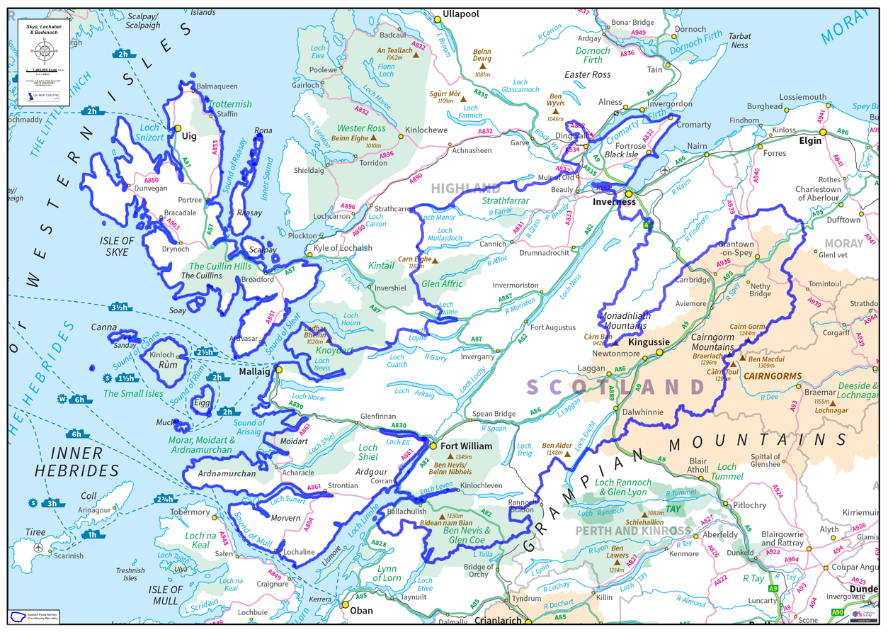 Scottish Parliament Constituency Maps