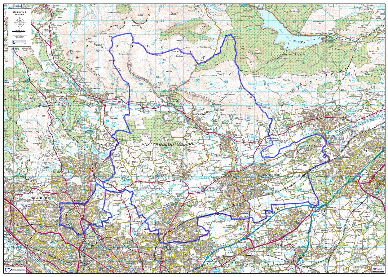 Scottish Parliament Constituency Maps