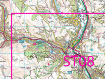 Essex County - OS Map Tiles – ukmaps.co.uk