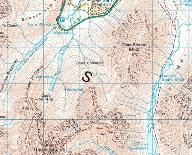 Bla Map Bla Bheinn - OS Walking Map Download – ukmaps.co.uk